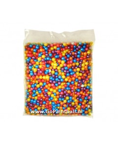 Rainbow Paintballs in different colors