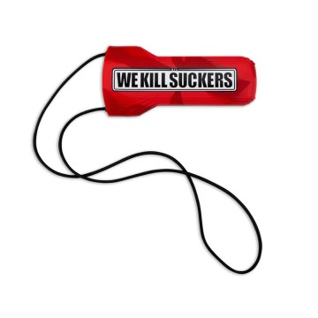 Bunker Kings Evalast Barrel Cover Red (We Kill Suckers)

