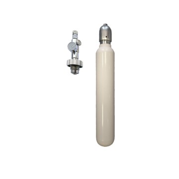 Duikfles industrie 10 liter staal 300 bar met vulstation