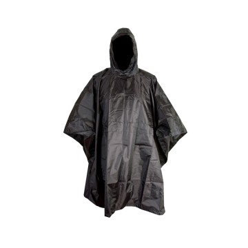 US Style Poncho Zwart
