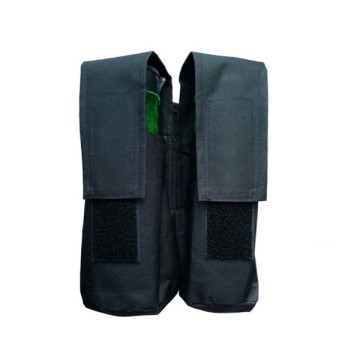 STRATX Molle 2 Pod Pouch Woodland Camo