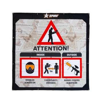 Paintball Basic Rules Banner