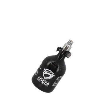 Soger HP Fles 0.4L Kort met 3000 PSI Regulator