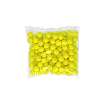 100 Reballs .68 cal Yellow

