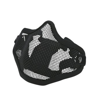 Tactical Mesh Face Mask Zwart