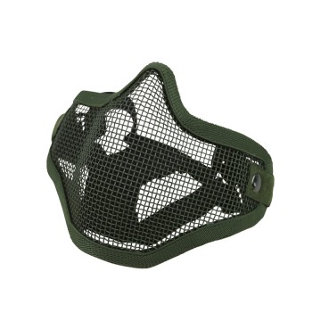 Tactical Mesh Face Mask Olive Green
