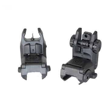 Tippmann Front & Rear Folding Sight Zwart