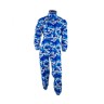 Overall Camo Blauw met hoge kraag