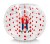 Bubbel Voetbal met Venster Rood