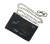 Portemonnee Multicam Zwart met Ketting