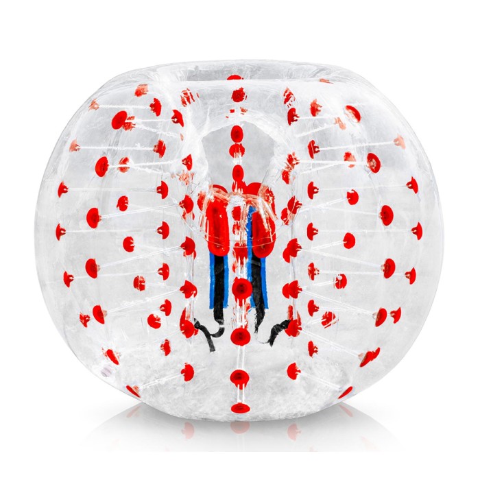 Bubbel Voetbal met Venster Rood