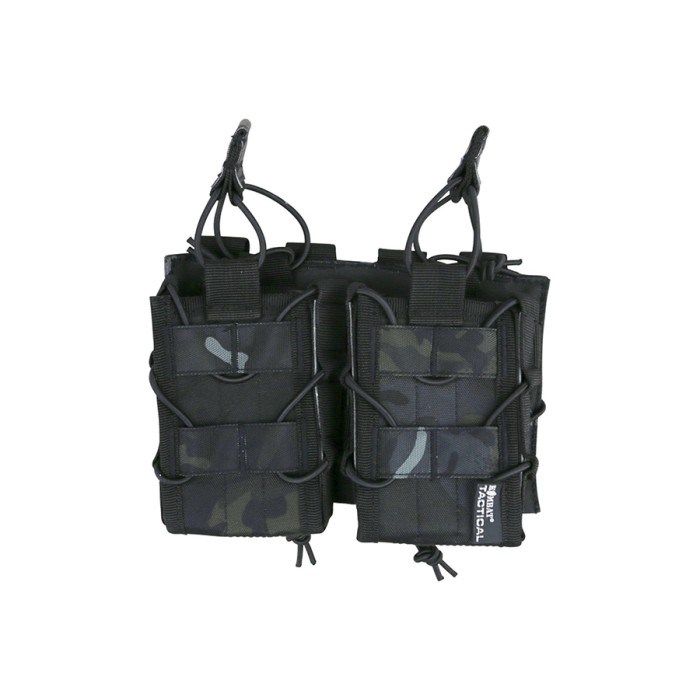 Double Duo Mag Pouch - Multicam Zwart