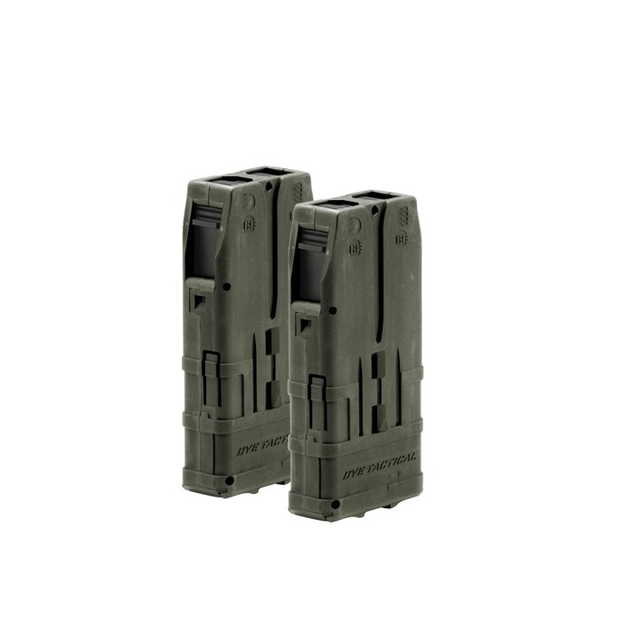 DYE Dam Magazine 10 Olive Duo Pack


