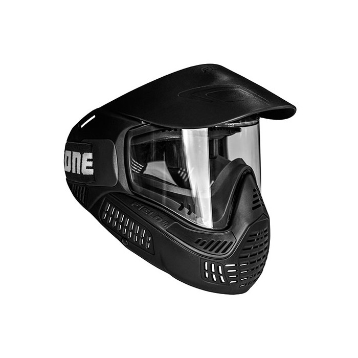 Field ONE Zwart Paintball Masker
