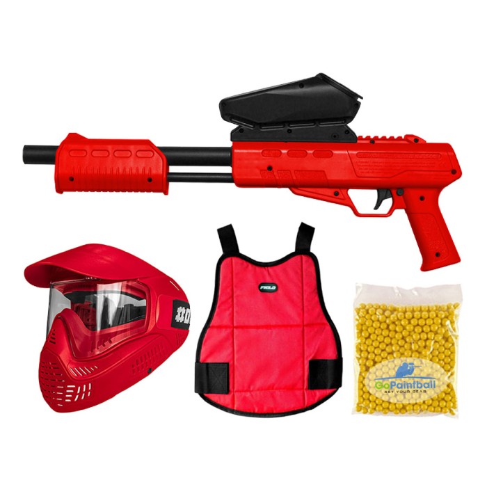 FieldPB Blaster Rood Set Compleet