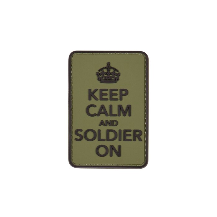 Keep Calm Soldier On - Patch