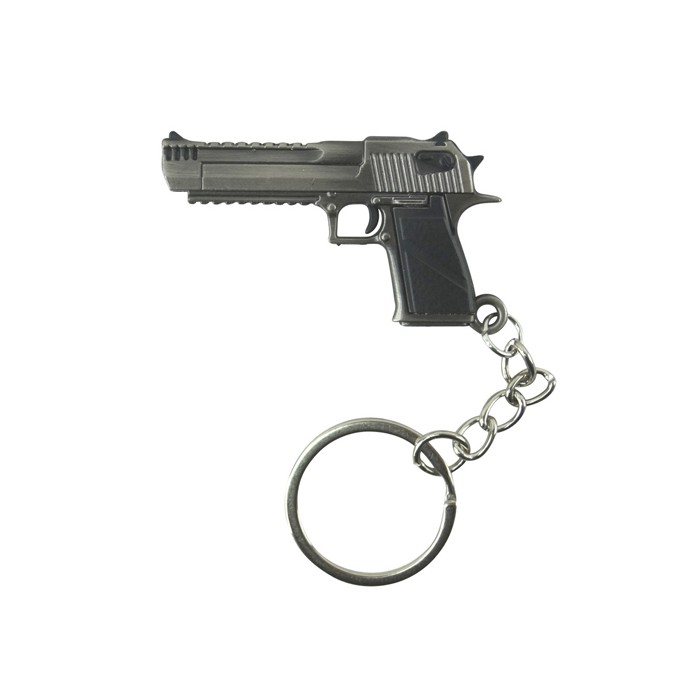 Desert Eagle Pistol Charm Sleutelhanger