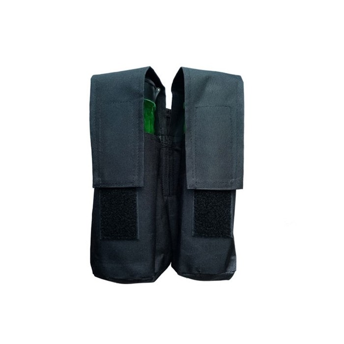 STRATX Molle 2 Pod Pouch Woodland Camo