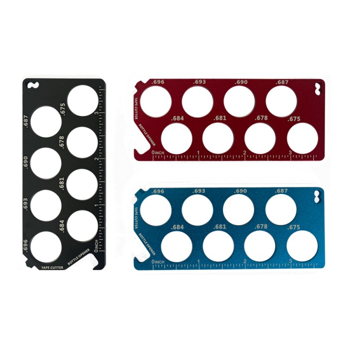 STRATX Paintball Sizer Tool