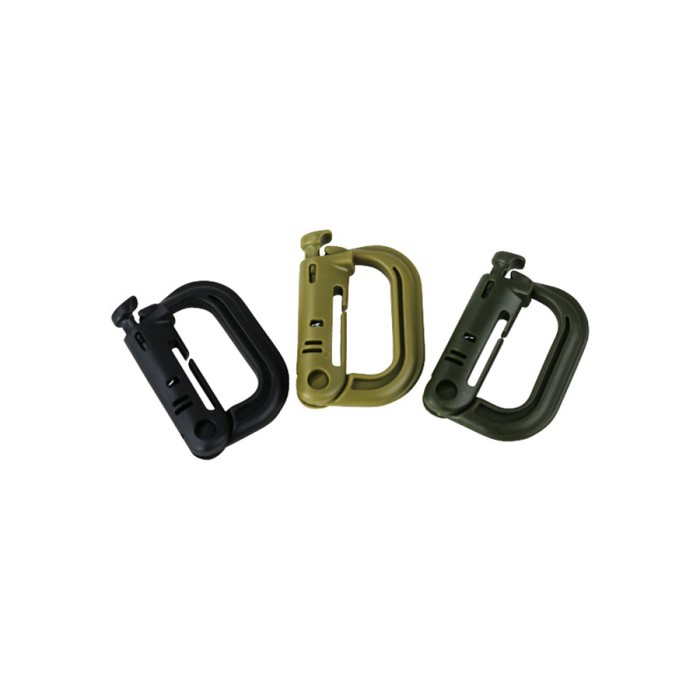 Mini Rapid Lock Carabiner - Zwart