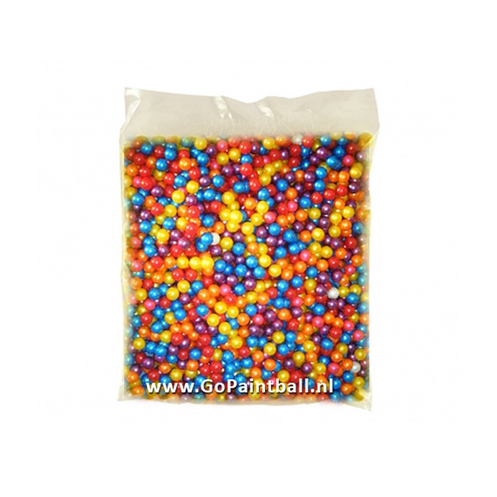 Rainbow Paintballs in different colors