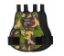 FieldPB Borstbescherming Reversible Woodland Camo/Zwart