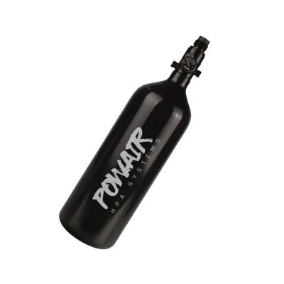Powair HP Fles 1,0L met 3000 PSI Maxreg Regulator